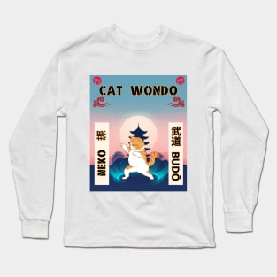 Cat militar arts Long Sleeve T-Shirt